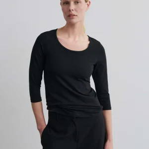 OPUS Basicshirt Kain Schwarz Online Bestellen^Damen Basics | Shirts
