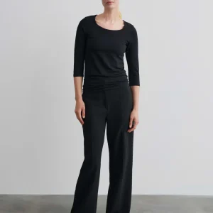 OPUS Basicshirt Kain Schwarz Online Bestellen^Damen Basics | Shirts
