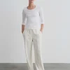 OPUS Basicshirt Kain Weiß Online Bestellen^Damen Basics | Shirts