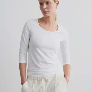 OPUS Basicshirt Kain Weiß Online Bestellen^Damen Basics | Shirts