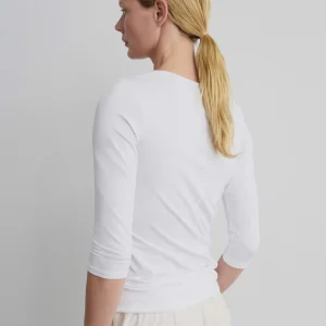 OPUS Basicshirt Kain Weiß Online Bestellen^Damen Basics | Shirts