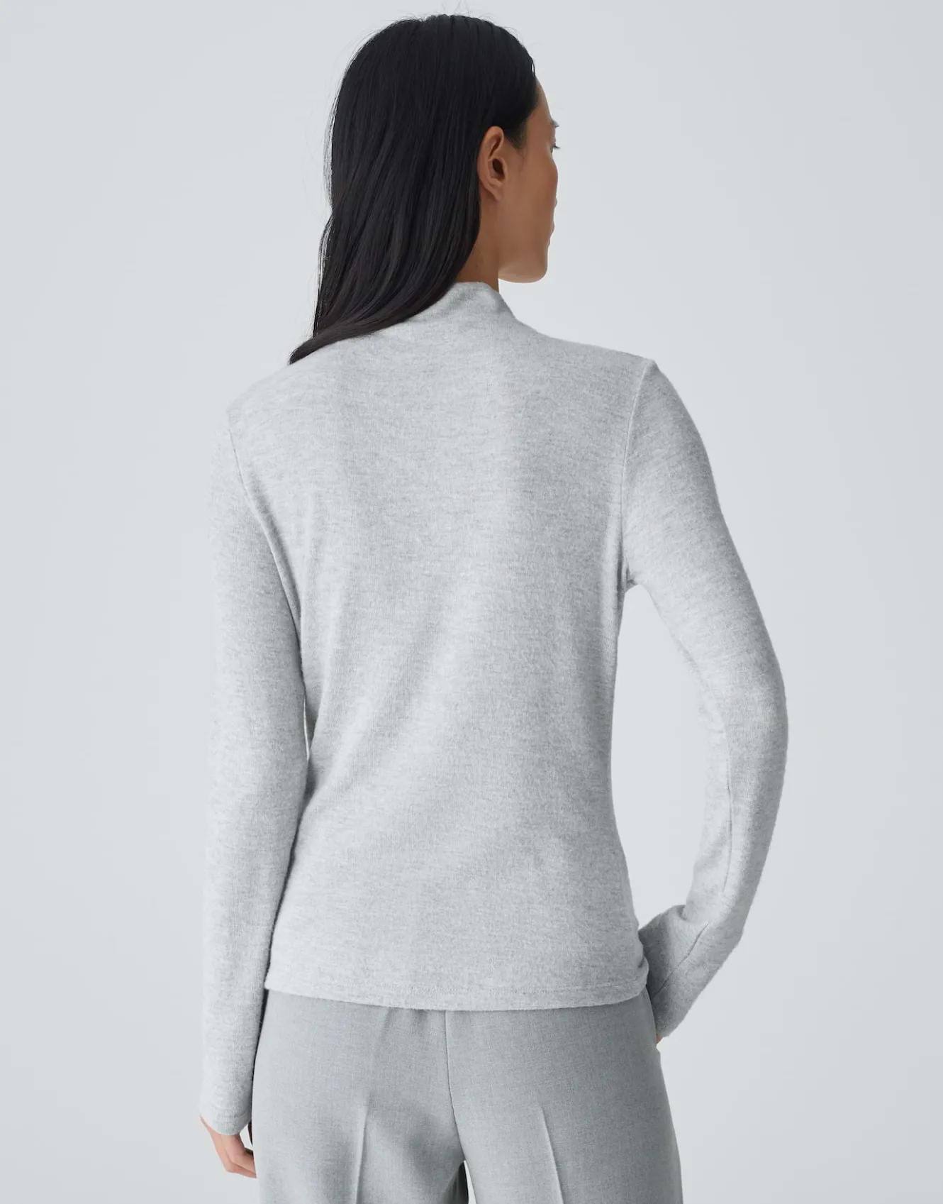 basicshirt_sasemin_grau_online_bestellen_2.webp OPUS Basicshirt Sasemin Grau Online Bestellen^Damen Basics | Shirts