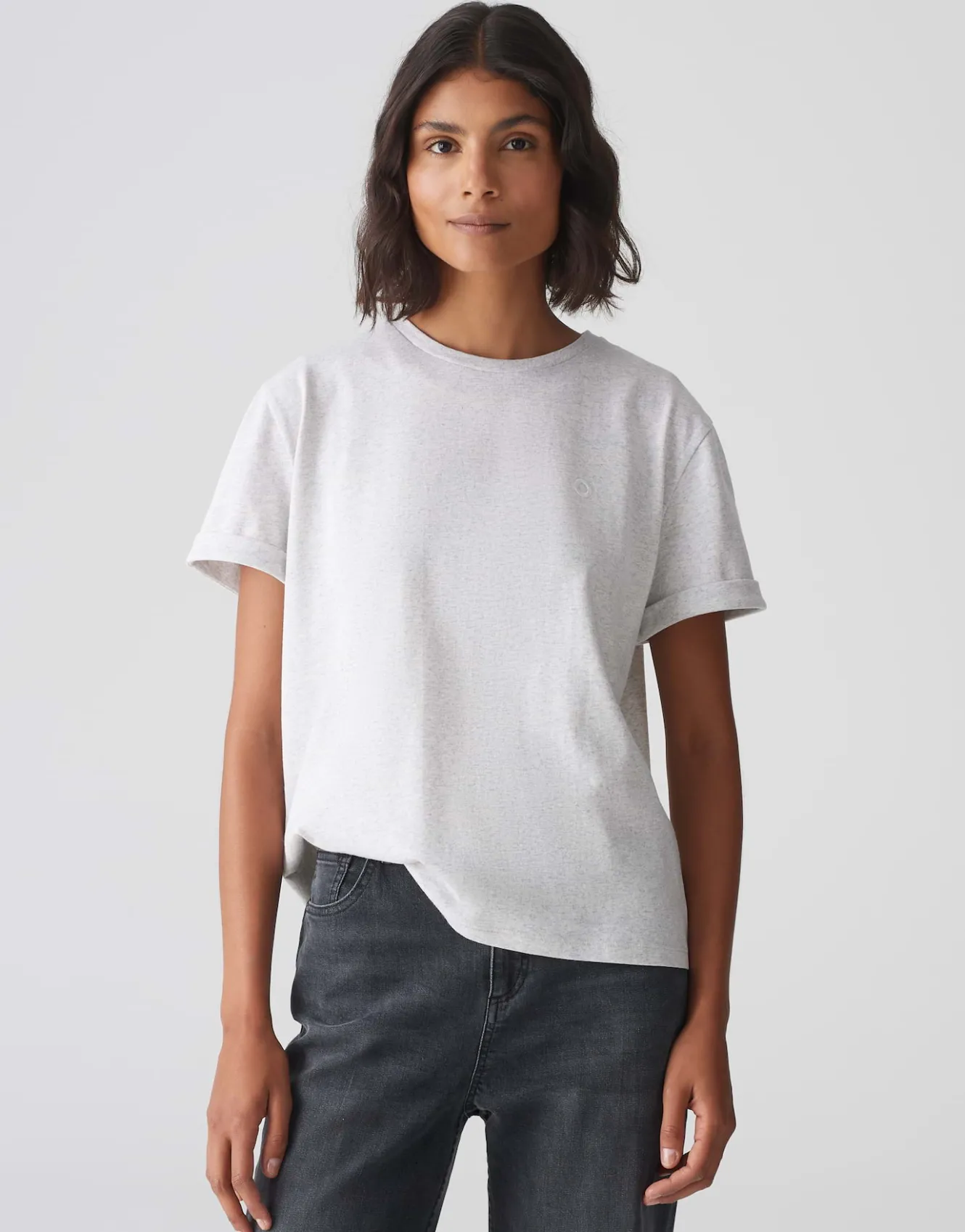 basicshirt_serox_grau_online_bestellen_1.webp OPUS Basicshirt Serox Grau Online Bestellen^Damen Basics | Shirts