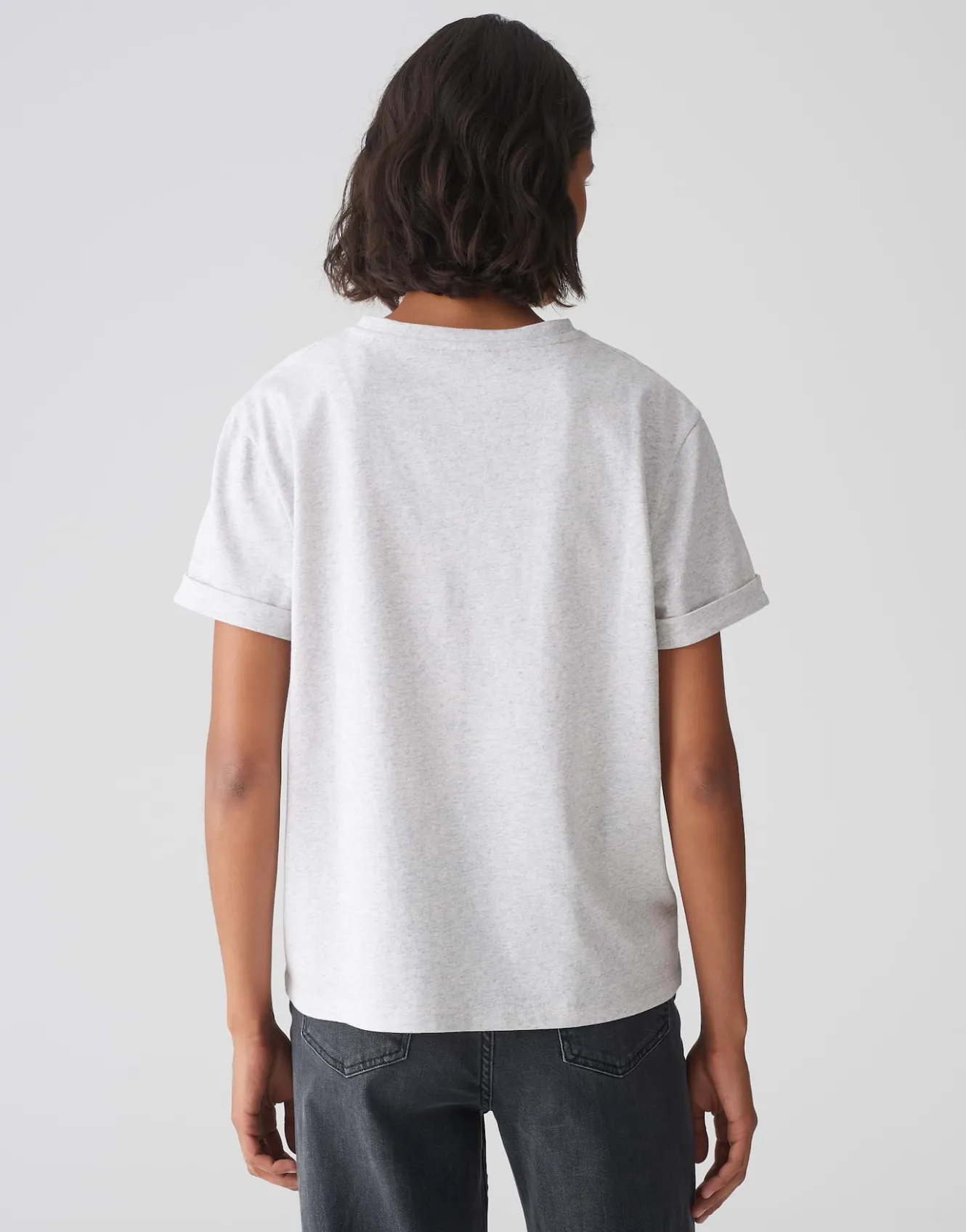 basicshirt_serox_grau_online_bestellen_2.webp OPUS Basicshirt Serox Grau Online Bestellen^Damen Basics | Shirts