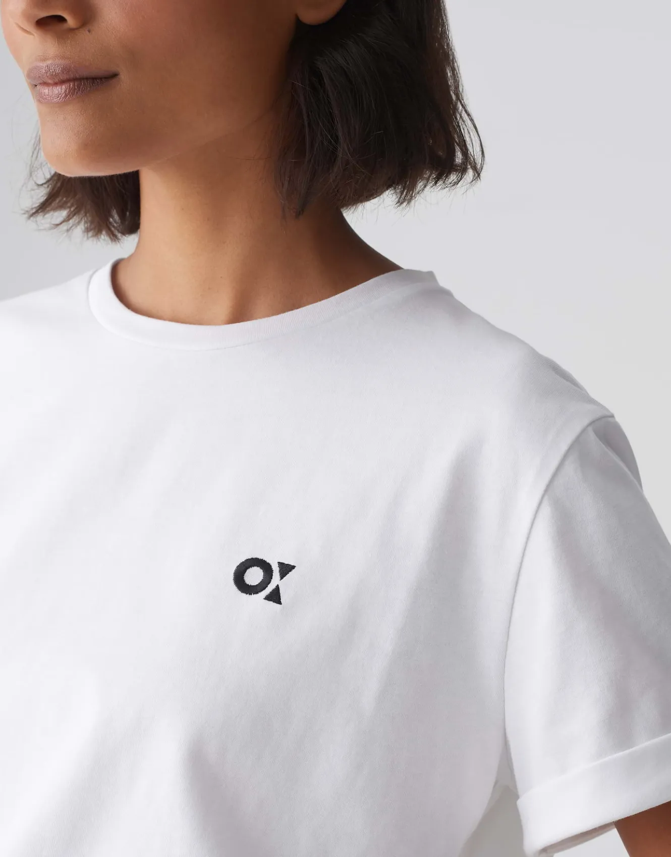 basicshirt_serox_wei_online_bestellen_3.webp OPUS Basicshirt Serox Weiß Online Bestellen^Damen Basics | Shirts