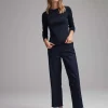 OPUS Basicshirt Smilla Blau Online Bestellen^Damen Basics | Shirts