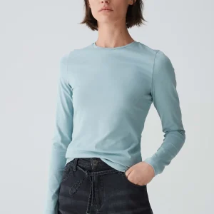 OPUS Basicshirt Smilla Blau Online Bestellen^Damen Basics | Shirts