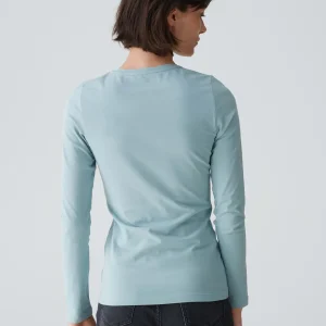 OPUS Basicshirt Smilla Blau Online Bestellen^Damen Basics | Shirts