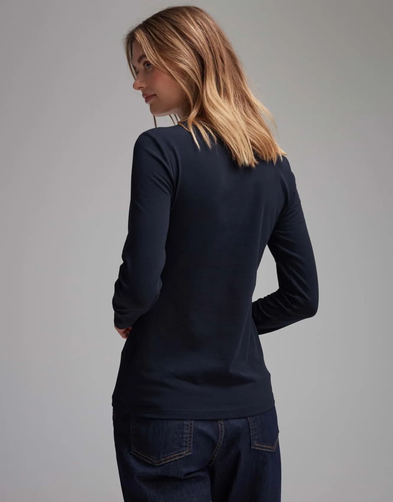 basicshirt_smilla_blau_online_bestellen_2-2.webp OPUS Basicshirt Smilla Blau Online Bestellen^Damen Basics | Shirts