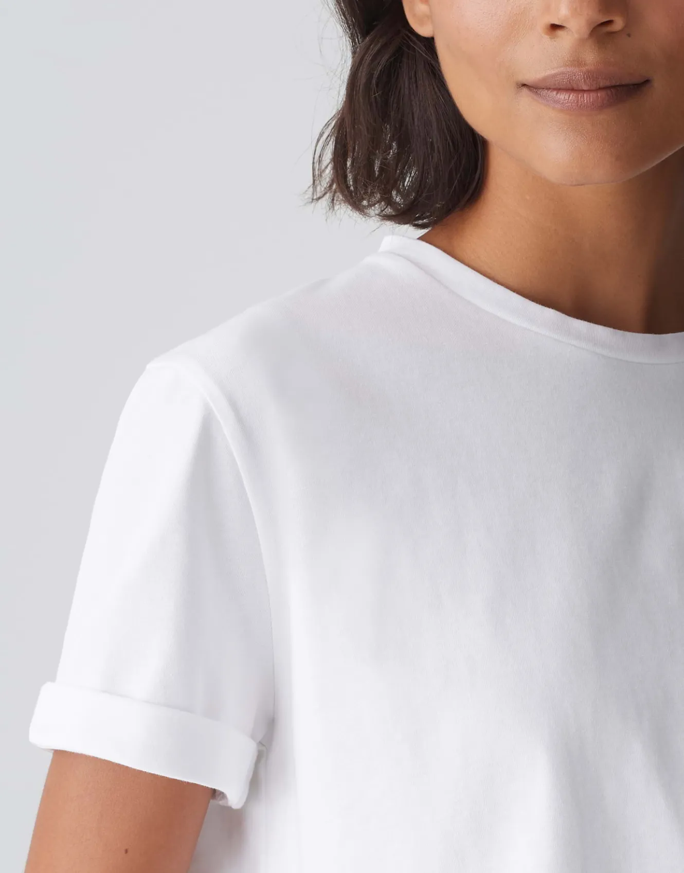 basicshirt_sonzi_wei_online_bestellen_4.webp OPUS Basicshirt Sonzi Weiß Online Bestellen^Damen Basics | Shirts