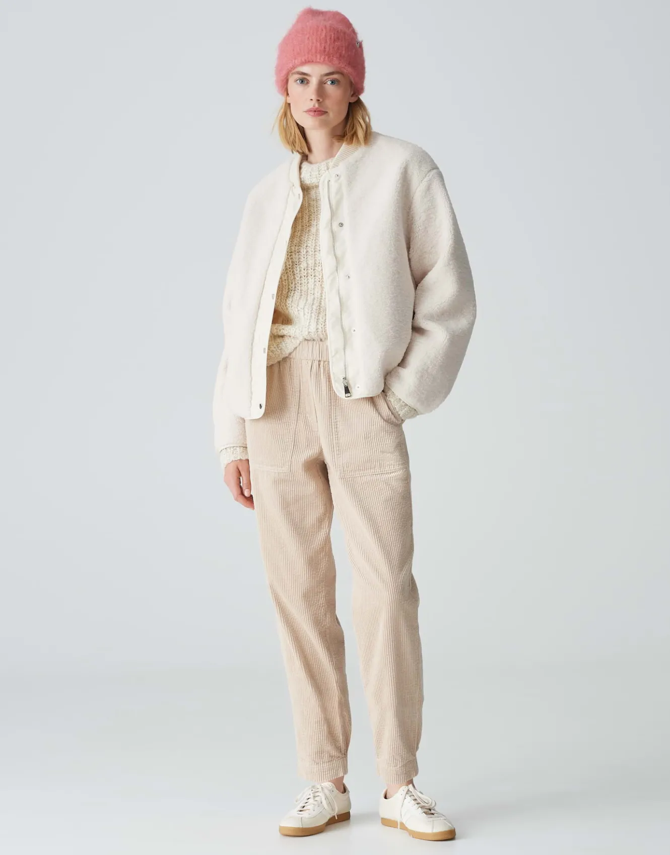 blouson_helda_wei_online_bestellen_6.webp OPUS Blouson Helda Weiß Online Bestellen^Damen Jacken / Mäntel