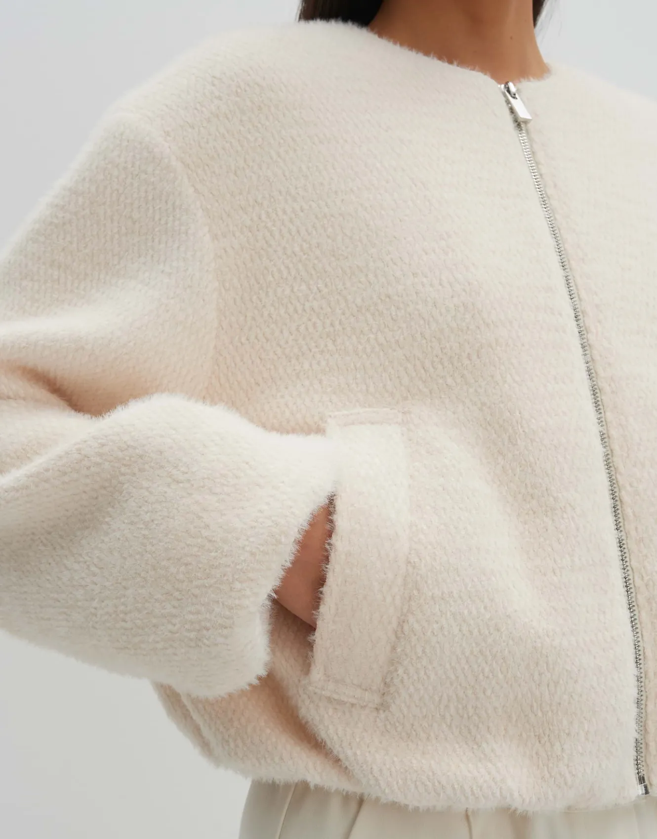 blouson_narisa_wei_online_bestellen_4.webp OPUS Blouson Narisa Weiß Online Bestellen^Damen Jacken / Mäntel | Blazer / Westen