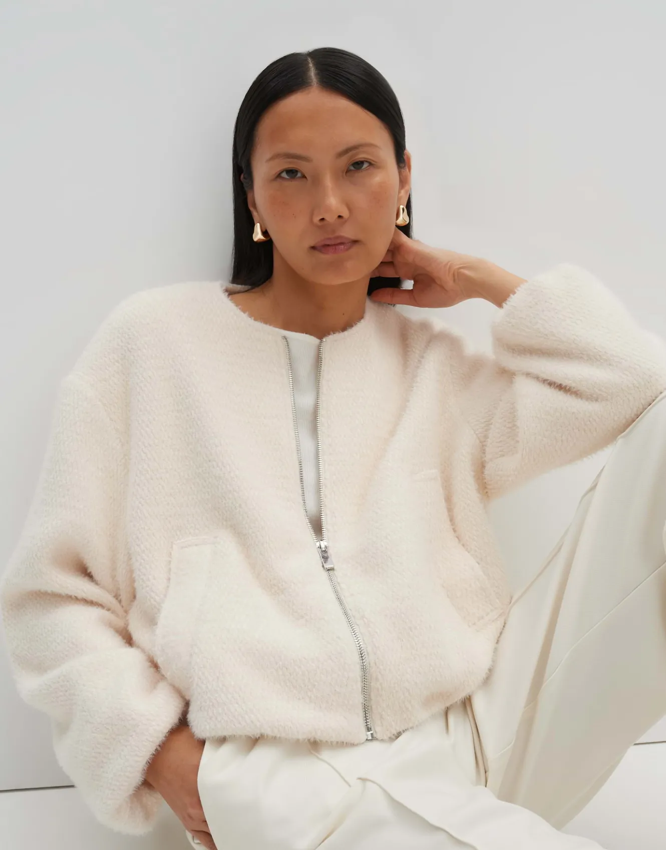 blouson_narisa_wei_online_bestellen_9.webp OPUS Blouson Narisa Weiß Online Bestellen^Damen Jacken / Mäntel | Blazer / Westen