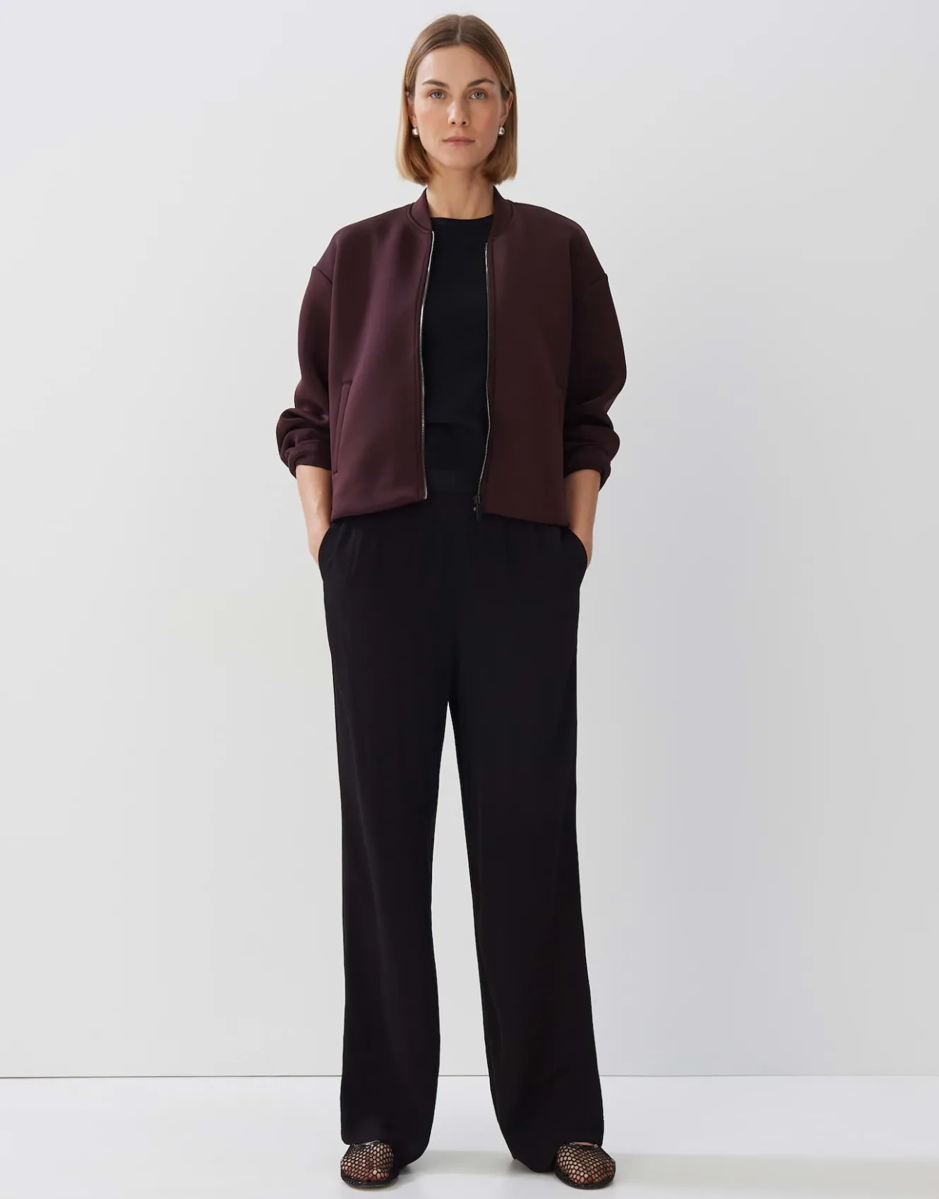 blouson_ukuya_rot_online_bestellen_6.webp OPUS Blouson Ukuya Rot Online Bestellen^Damen Jacken / Mäntel | Sweat