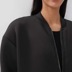 OPUS Blouson Ukuya Schwarz Online Bestellen^Damen Sweat | Blazer / Westen