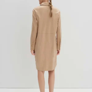 OPUS Blusenkleid Qirsta Beige Online Bestellen^Damen Kleider