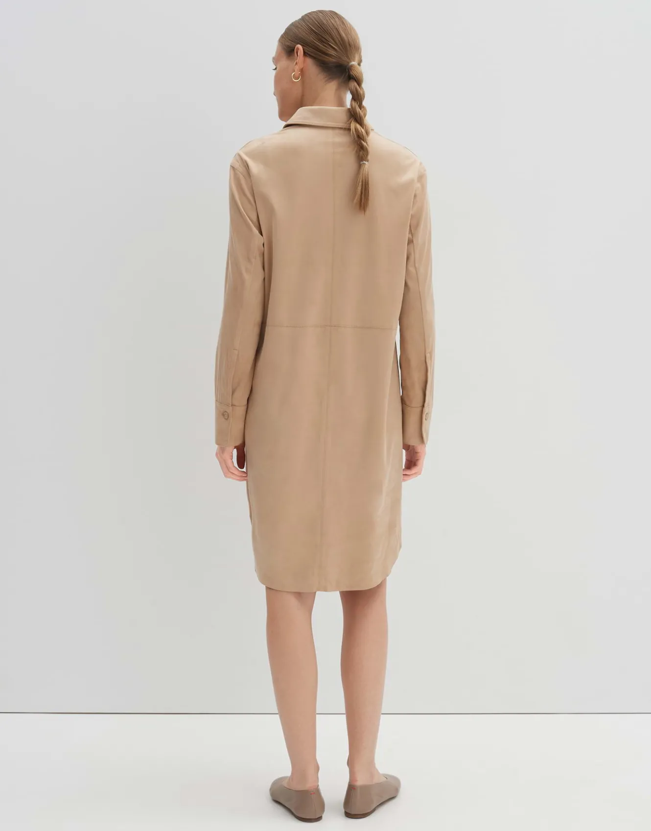 blusenkleid_qirsta_beige_online_bestellen_2.webp OPUS Blusenkleid Qirsta Beige Online Bestellen^Damen Kleider