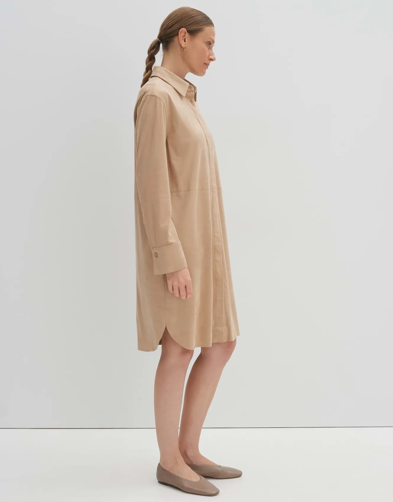 blusenkleid_qirsta_beige_online_bestellen_3.webp OPUS Blusenkleid Qirsta Beige Online Bestellen^Damen Kleider