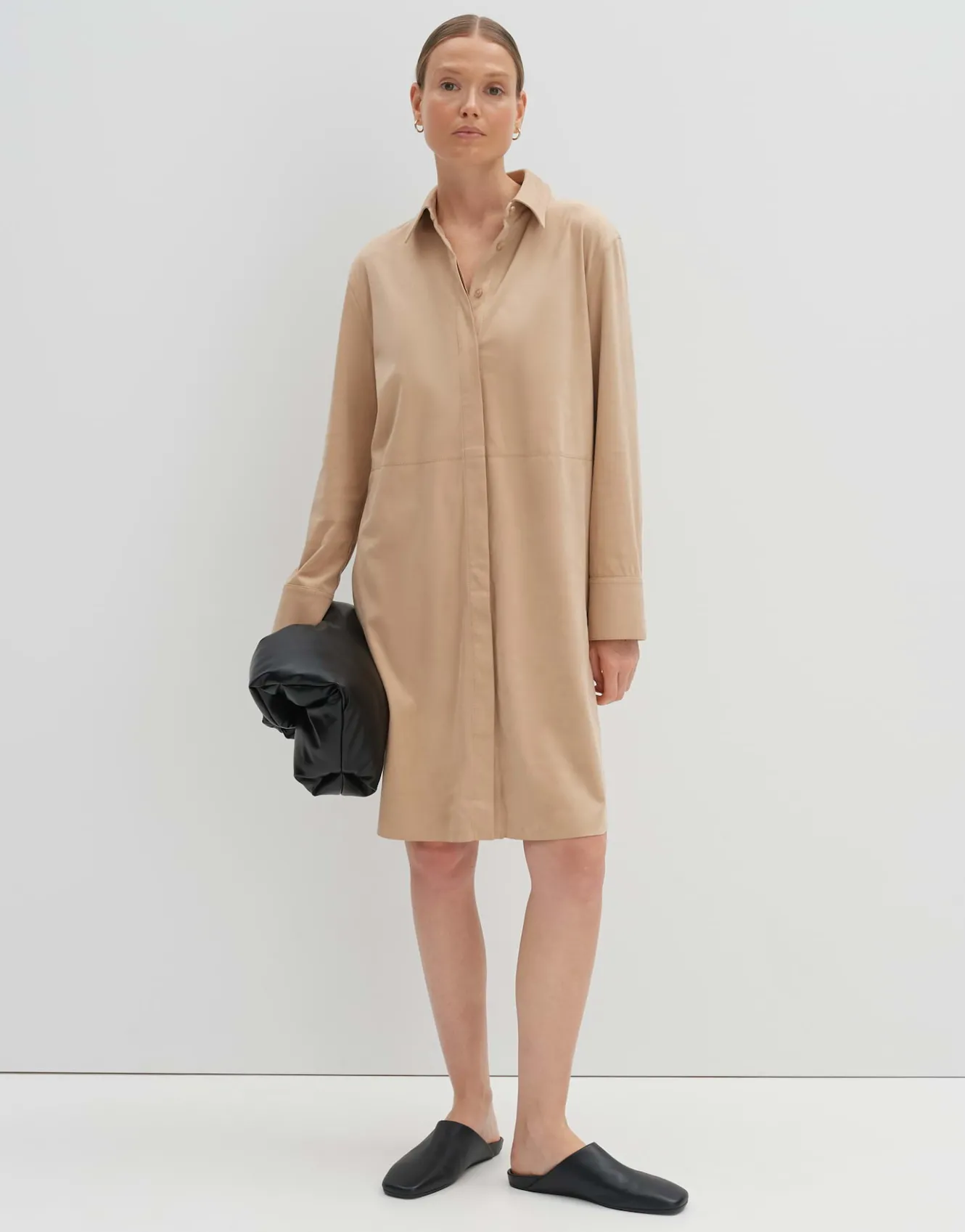 blusenkleid_qirsta_beige_online_bestellen_6.webp OPUS Blusenkleid Qirsta Beige Online Bestellen^Damen Kleider