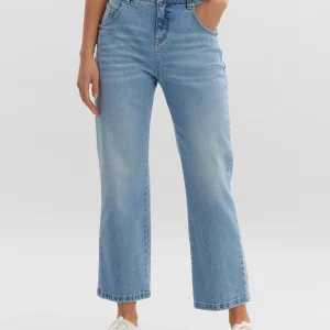 OPUS Boyfriend Jeans Lani Twist Blau Online Bestellen^Damen Jeans