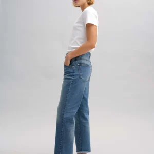 OPUS Boyfriend Jeans Lani Twist Blau Online Bestellen^Damen Jeans