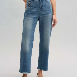 OPUS Boyfriend Jeans Lani Twist Blau Online Bestellen^Damen Jeans