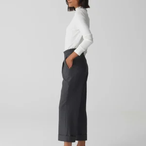 OPUS Bundfaltenhose Maikito Soft Grau Online Bestellen^Damen Hosen