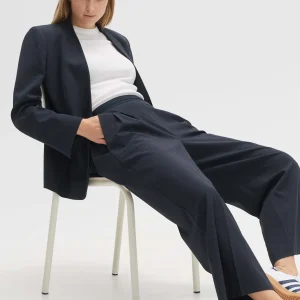 OPUS Bundfaltenhose Malma Blau Online Bestellen^Damen Hosen