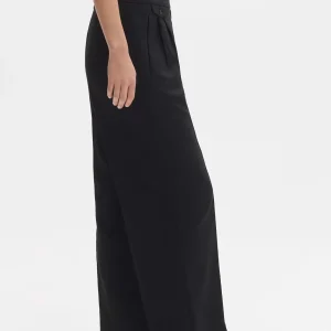 OPUS Bundfaltenhose Marzena Asymmetric Schwarz Online Bestellen^Damen Hosen
