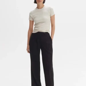 OPUS Bundfaltenhose Marzena Asymmetric Schwarz Online Bestellen^Damen Hosen
