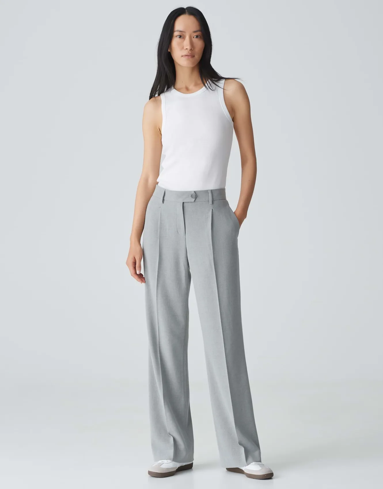 bundfaltenhose_morina_grau_online_bestellen_0.webp OPUS Bundfaltenhose Morina Grau Online Bestellen^Damen Hosen