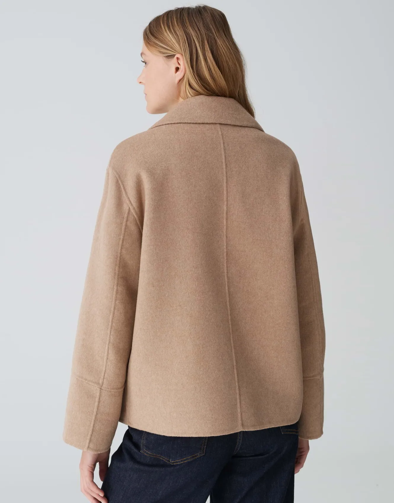 cabanjacke_hilna_beige_online_bestellen_2.webp OPUS Cabanjacke Hilna Beige Online Bestellen^Damen Jacken / Mäntel