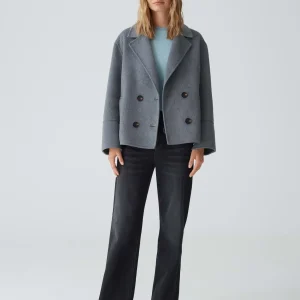OPUS Cabanjacke Hilna Grau Online Bestellen^Damen Jacken / Mäntel