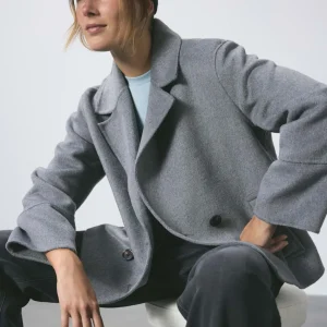 OPUS Cabanjacke Hilna Grau Online Bestellen^Damen Jacken / Mäntel
