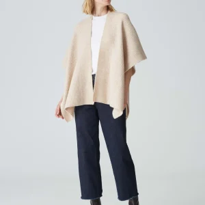 OPUS Cape Ablanki Cape Beige Online Bestellen^Damen Strick | Accessoires