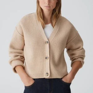 OPUS Cardigan Dautuma Beige Online Bestellen^Damen Strick