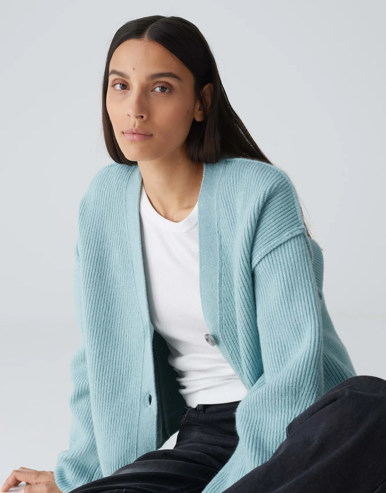 cardigan_dautuma_blau_online_bestellen_6.webp OPUS Cardigan Dautuma Blau Online Bestellen^Damen Strick