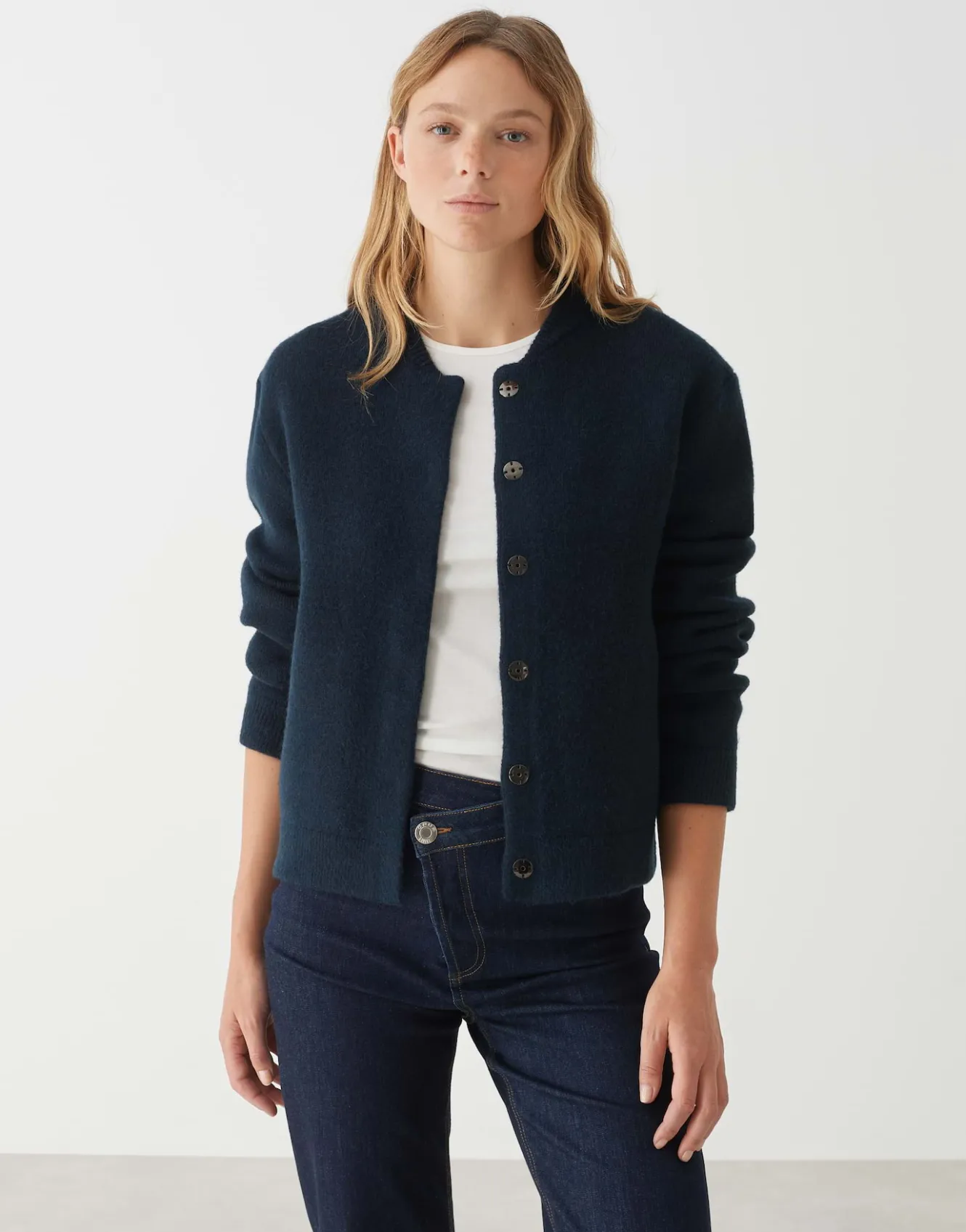 cardigan_domba_blau_online_bestellen_1.webp OPUS Cardigan Domba Blau Online Bestellen^Damen Strick