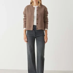 OPUS Cardigan Domba Braun Online Bestellen^Damen Strick