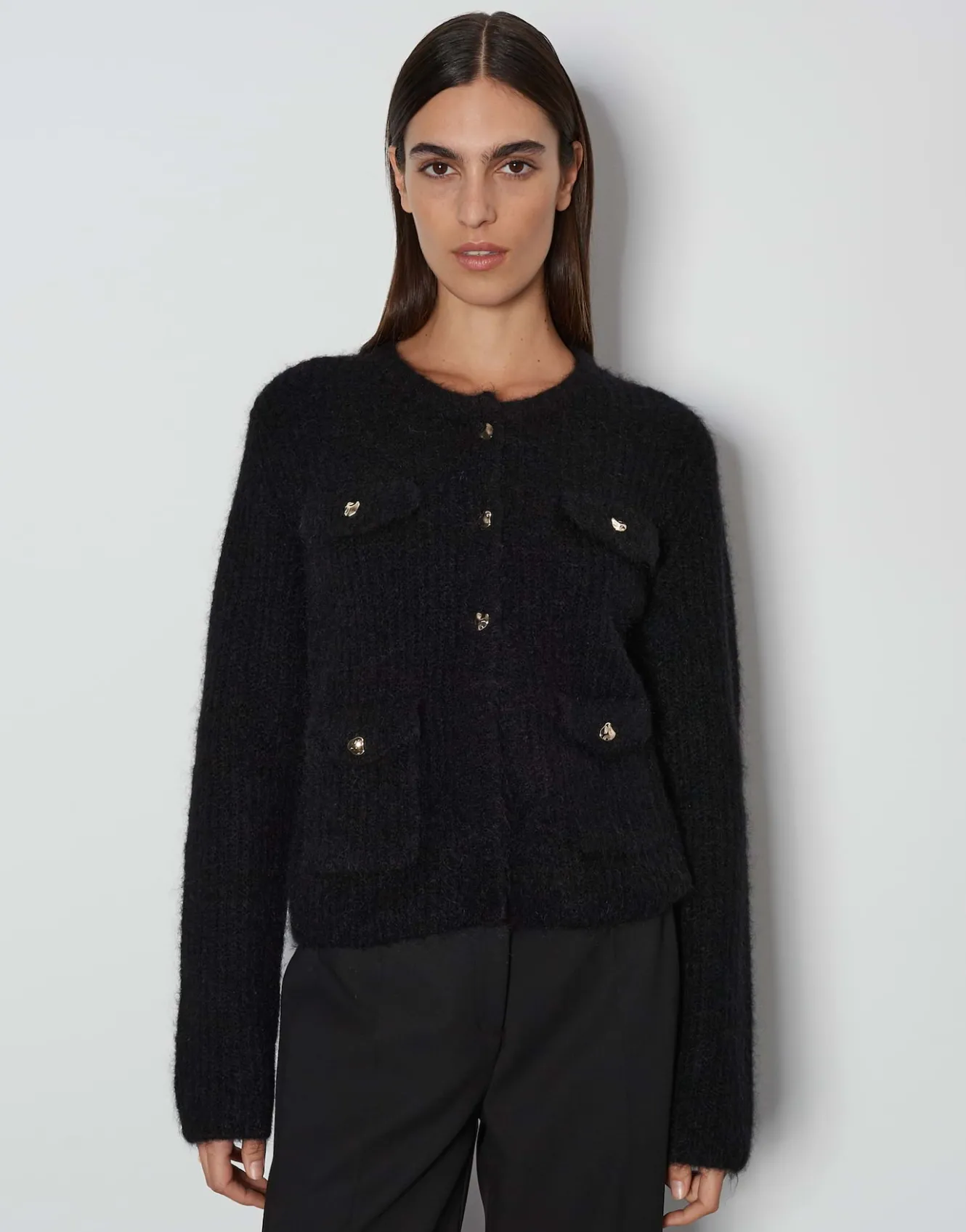 cardigan_tinara_detail_schwarz_online_bestellen_1.webp OPUS Cardigan Tinara Detail Schwarz Online Bestellen^Damen Strick