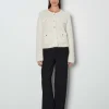 OPUS Cardigan Tinara Detail Weiß Online Bestellen^Damen Strick