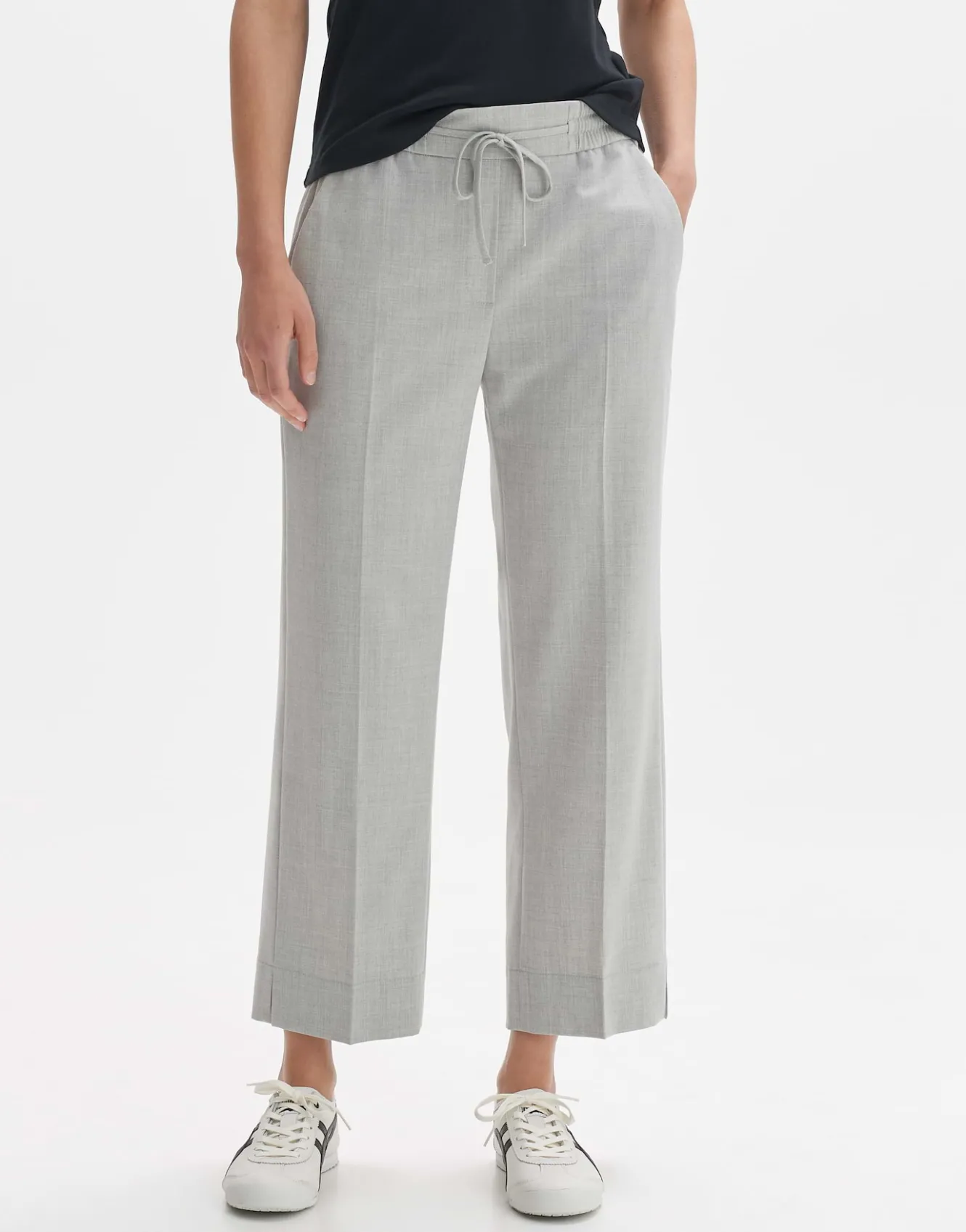 city_pants_melosi_grau_online_bestellen_1.webp OPUS City Pants Melosi Grau Online Bestellen^Damen Hosen