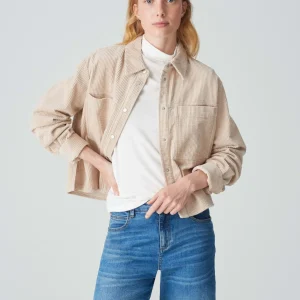 OPUS Cordbluse Falba Beige Online Bestellen^Damen Blusen
