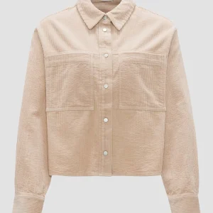 OPUS Cordbluse Falba Beige Online Bestellen^Damen Blusen