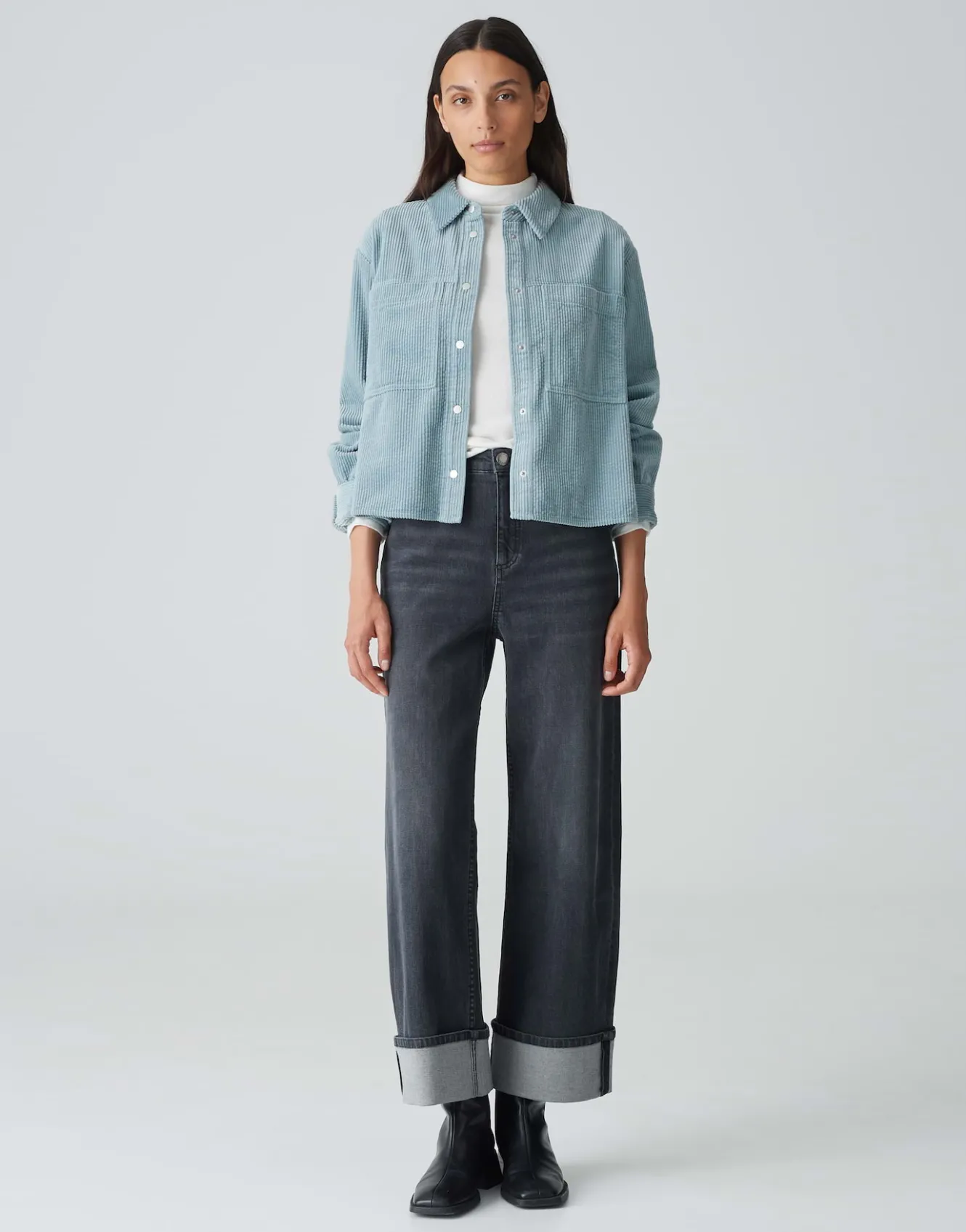 cordbluse_falba_blau_online_bestellen_0.webp OPUS Cordbluse Falba Blau Online Bestellen^Damen Blusen