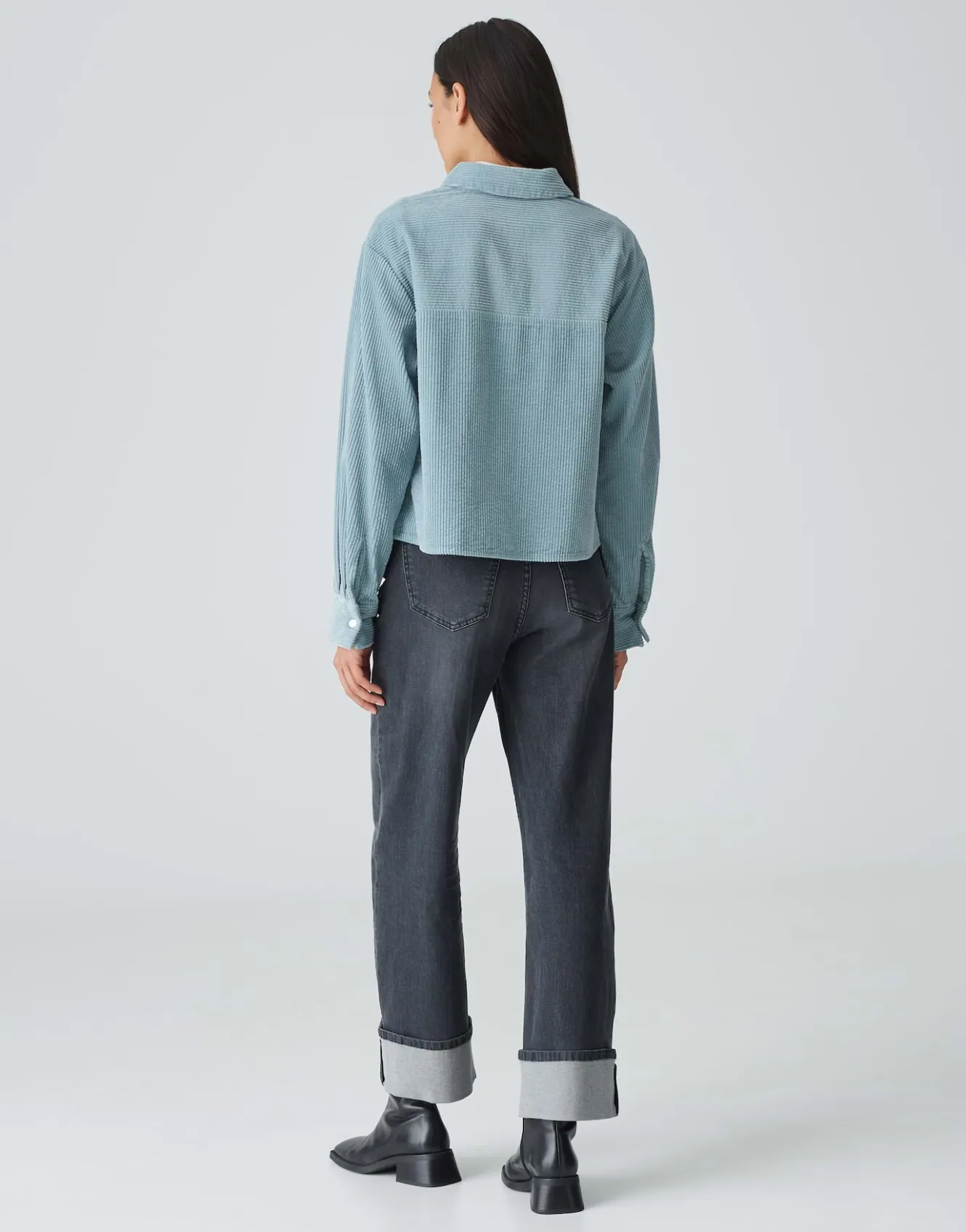 cordbluse_falba_blau_online_bestellen_2.webp OPUS Cordbluse Falba Blau Online Bestellen^Damen Blusen