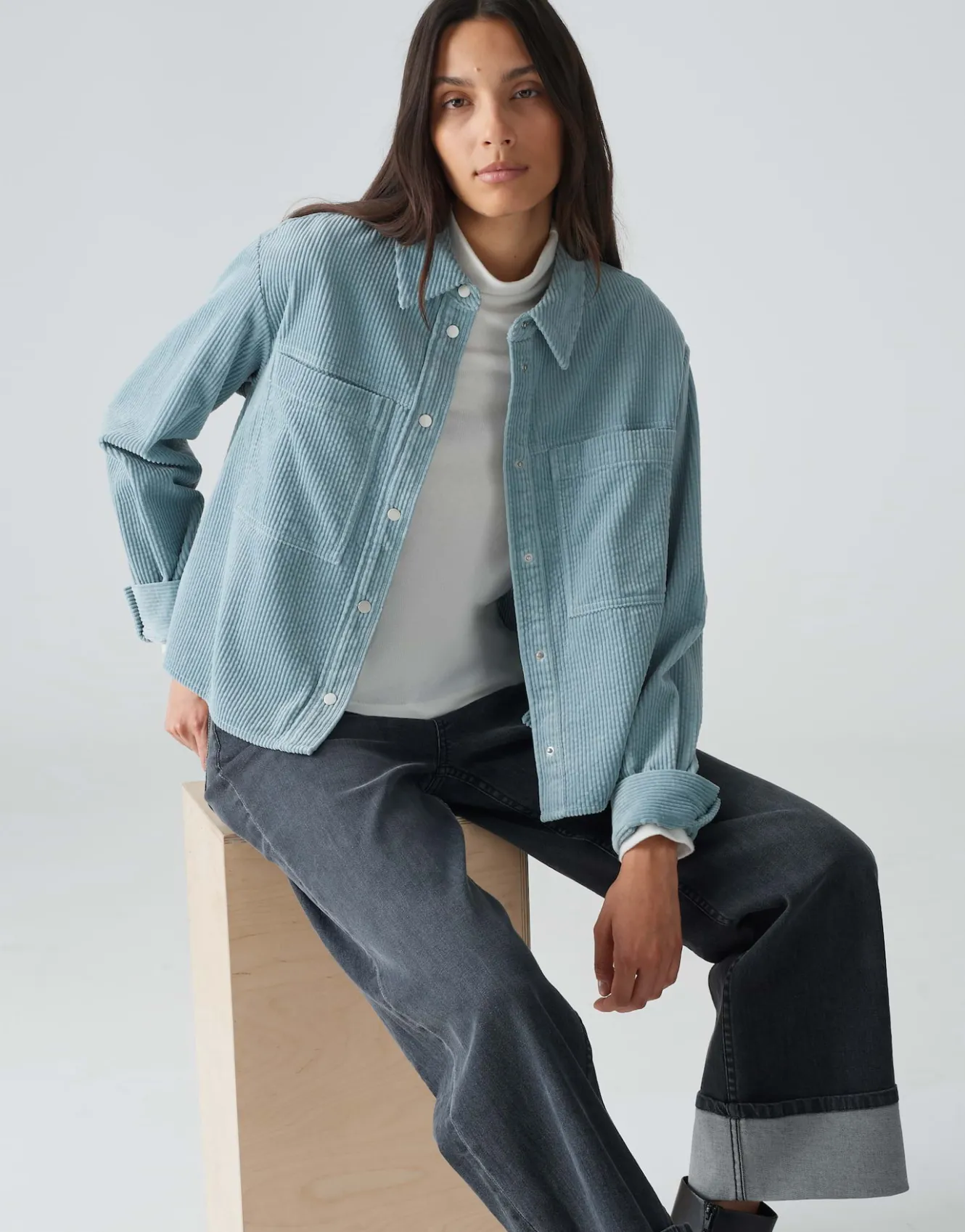 cordbluse_falba_blau_online_bestellen_7.webp OPUS Cordbluse Falba Blau Online Bestellen^Damen Blusen