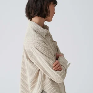 OPUS Cordbluse Fanki Beige Online Bestellen^Damen Blusen