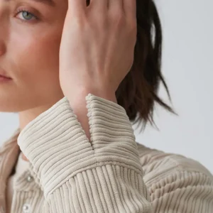 OPUS Cordbluse Fanki Beige Online Bestellen^Damen Blusen
