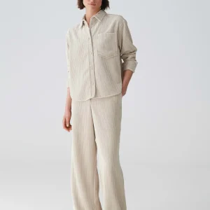 OPUS Cordbluse Fanki Beige Online Bestellen^Damen Blusen
